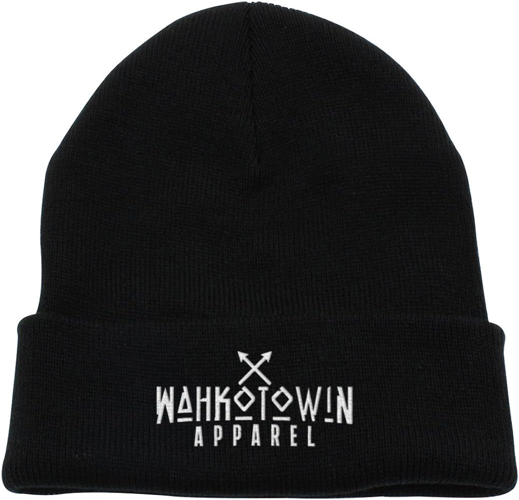 Wahkotowin Apparel Embroidered Beanie (Black)